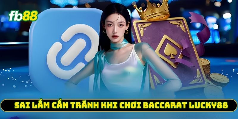 Sai lầm cần tránh khi chơi Baccarat Lucky88